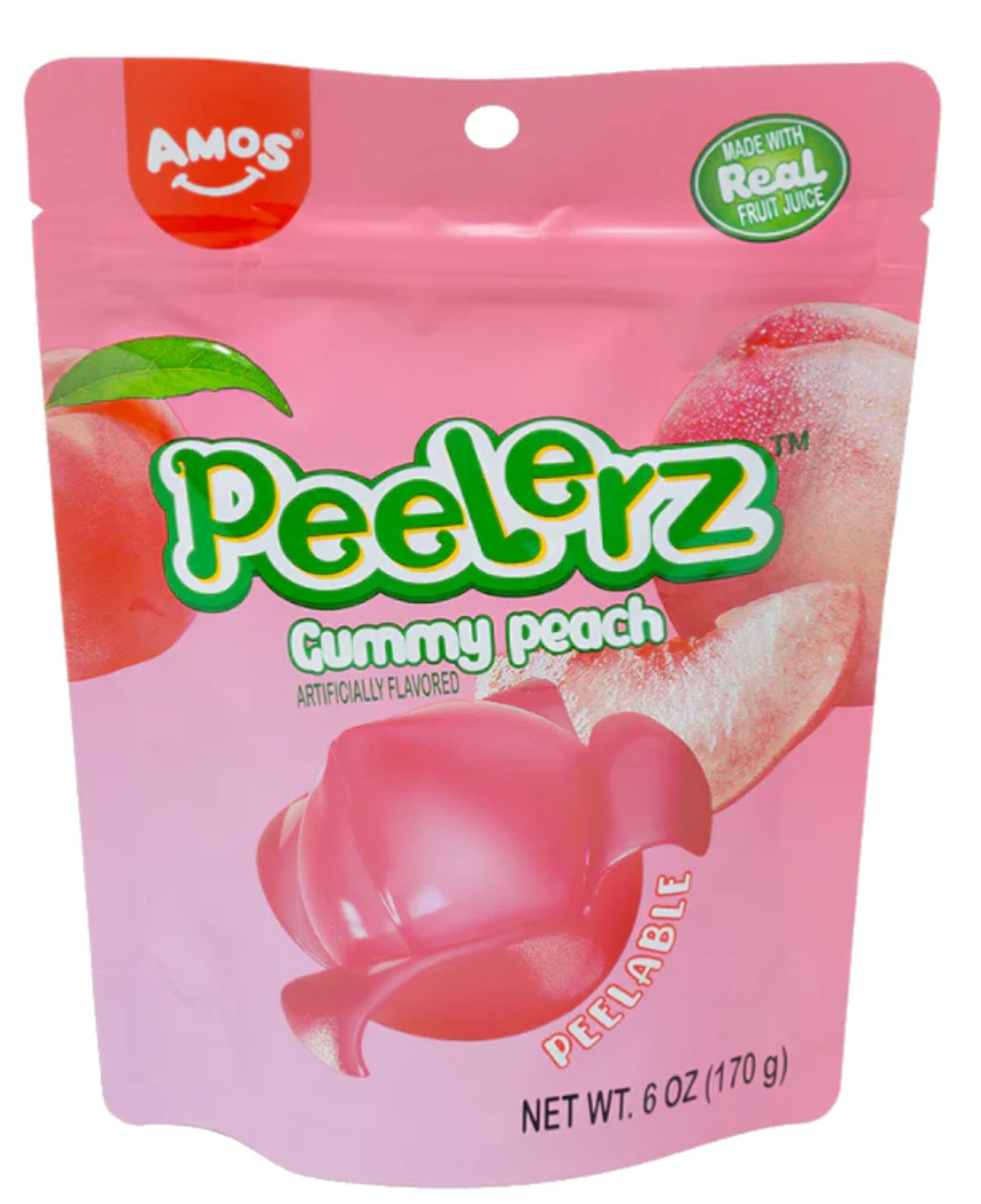 Amos Peelerz Peach 170g (USA)