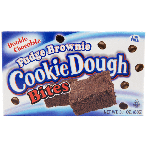 Fudge Brownie Cookie Dough Bites Theatre Box