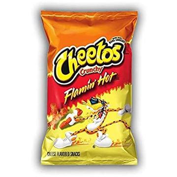 Cheetos Flamin' Hot Crunchy Bag