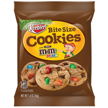 Keebler M&M Bite Size Cookies