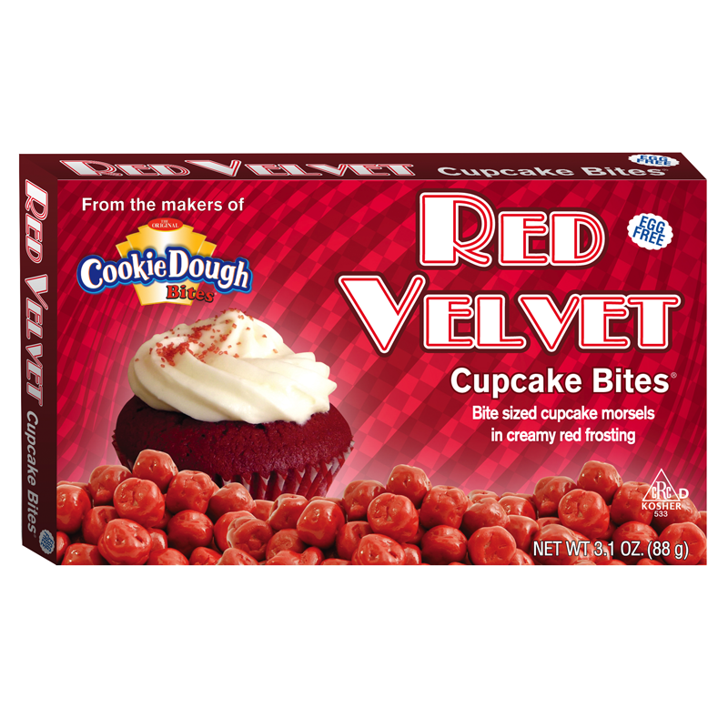 Red Velvet Cupcake Bites Theatre Box
