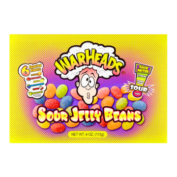 Warheads Sour Jelly Beans